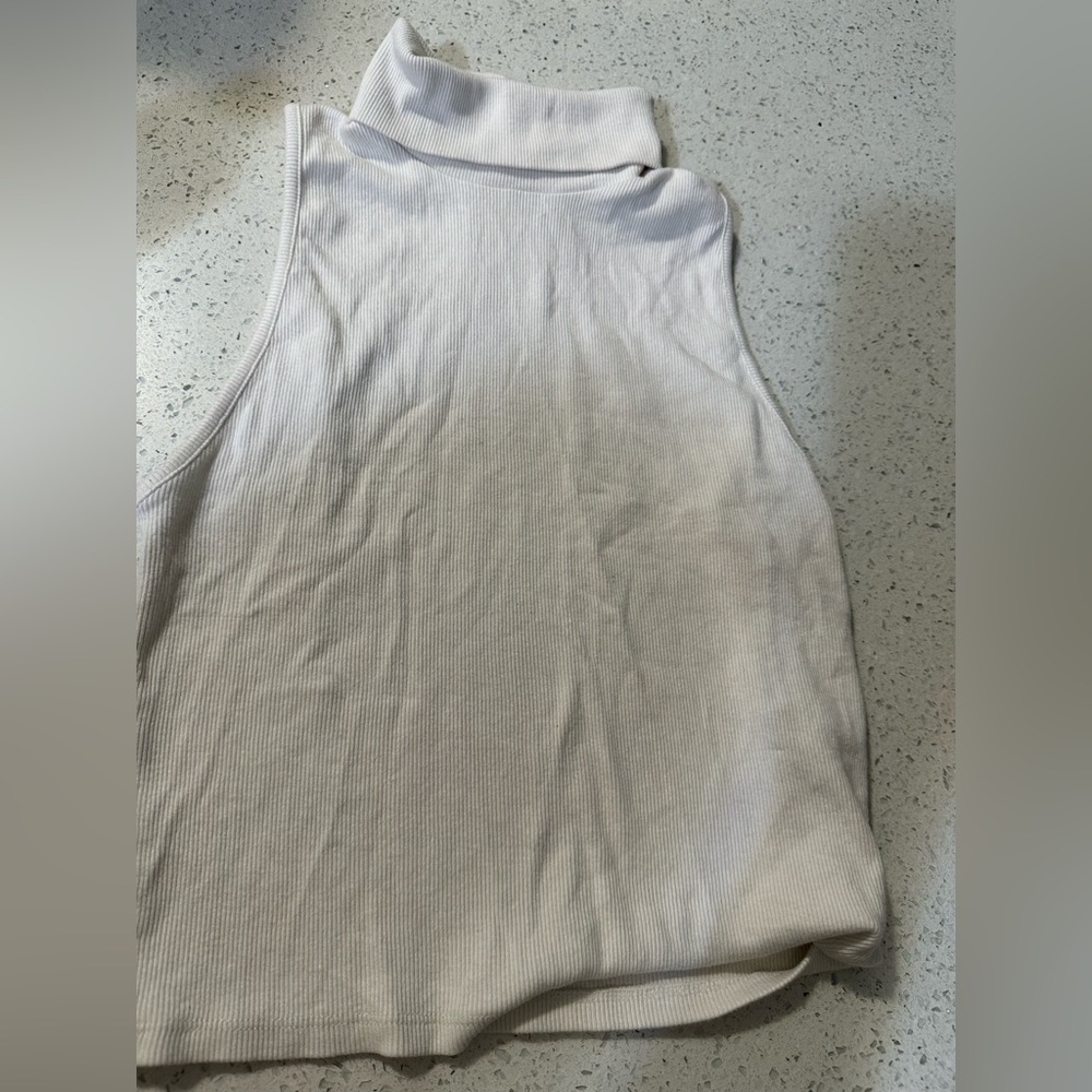 White zara Turtleneck